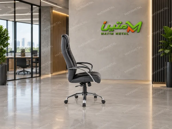 نمای جانبی صندلی مدیریتی کد 110